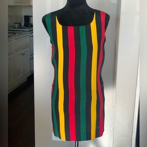 Mondi Multicolor Silk Sheath Dress